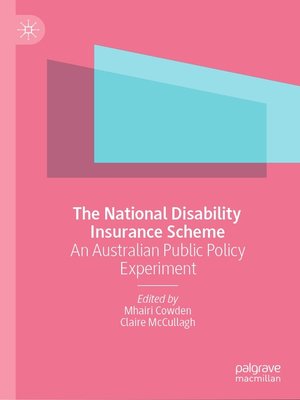 cover image of The National Disability Insurance Scheme